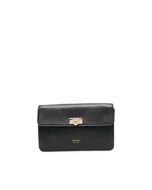 Ferragamo Black Handbag Wallets & Purses