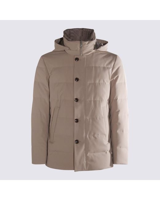 Montecore Brown Coats Pl Ea for men