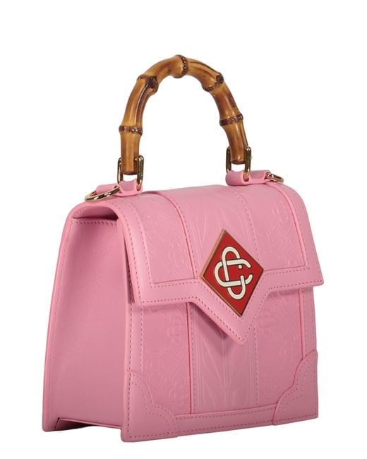 Casablancabrand Pink Leather Handbag