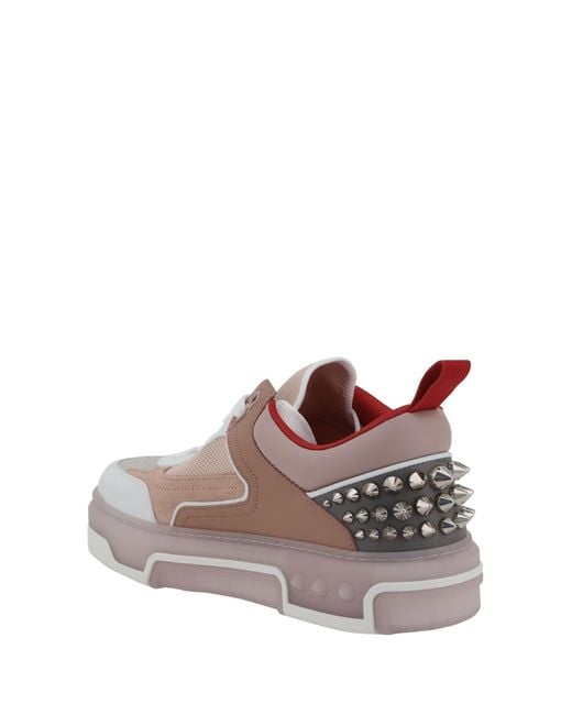 Christian Louboutin Pink Astroloubi Sneakers for men