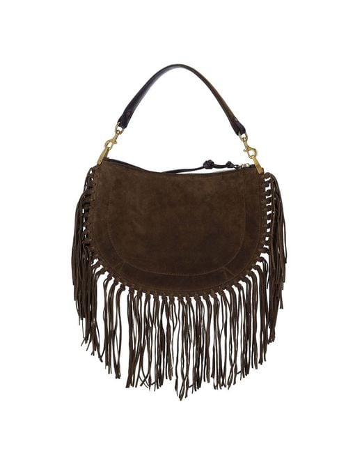 Isabel Marant White Oksan Soft Bag