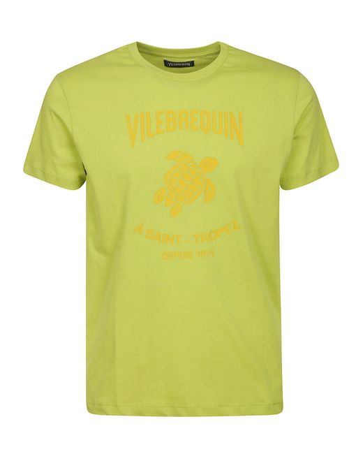 Vilebrequin Yellow T-Shirt for men