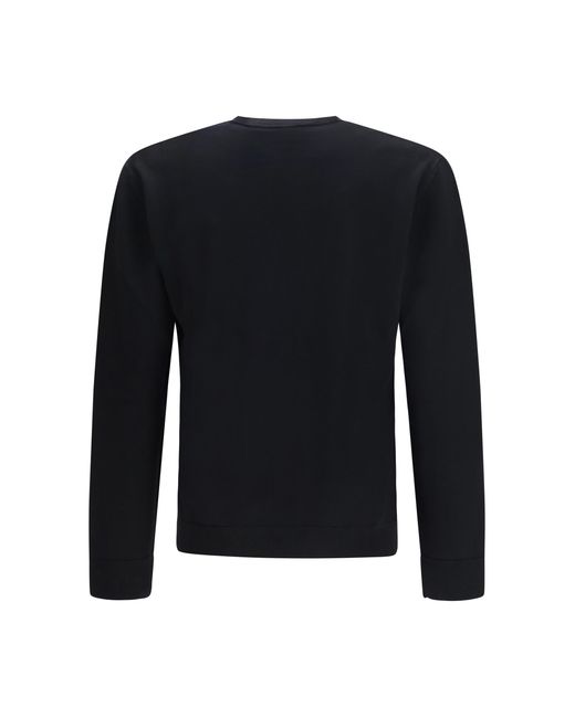 Valentino Blue Sweater Virgin Wool With Intarsia V Detail Fleece Ovis Aries for men
