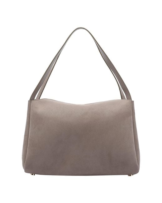 THEMOIRÈ Gray Eudora Shoulder Bag