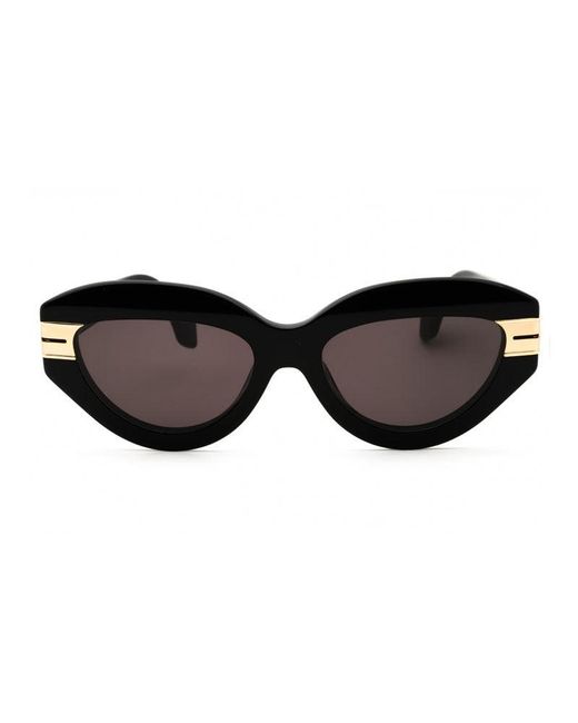Palm Angels Black Sunglasses Cat Eye Full Rim, Frame And Dark Lens Peri10Fmiracle1007