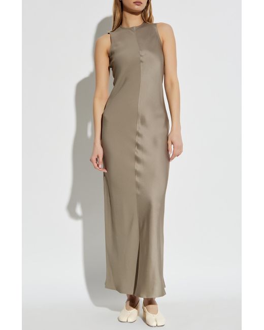 AMI Natural Sleeveless Dress