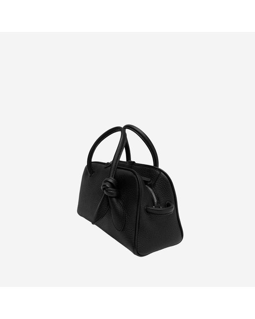 Jacquemus Black Il Piccolo Turismo Bag Calfskin Leather Handbags