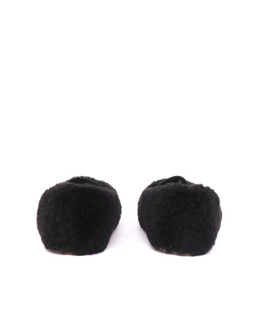 Moon Boot Black Mb Shearling Ballerina
