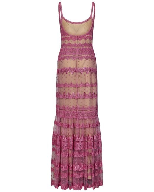 Elie Saab Purple Dress