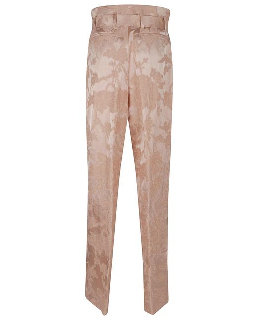 パンツ Dries Van Noten Peaches Trousers Dries Van Noten Belted Peaches Pants in Olive | Santa Fe Dry