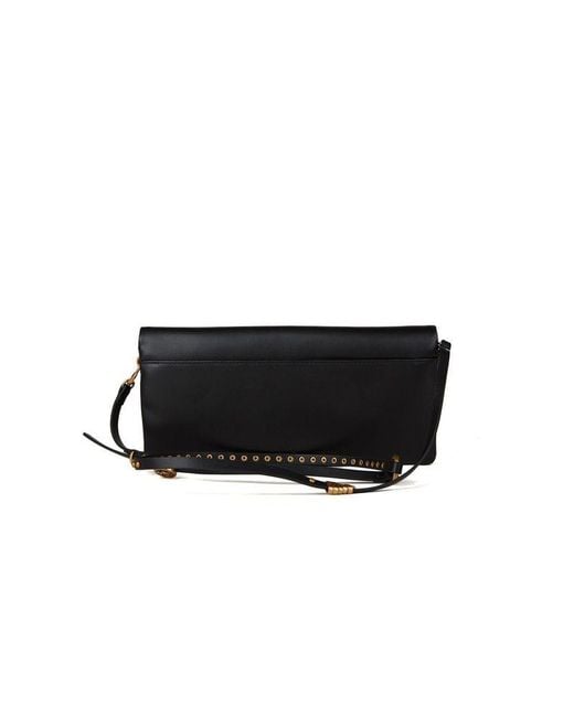 Pinko Black Shoulder Bag Leather Shoulder-Bags