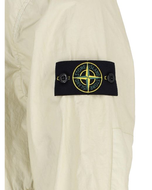 Stone Island Black Membrana 3l Tc Hooded Jacket for men