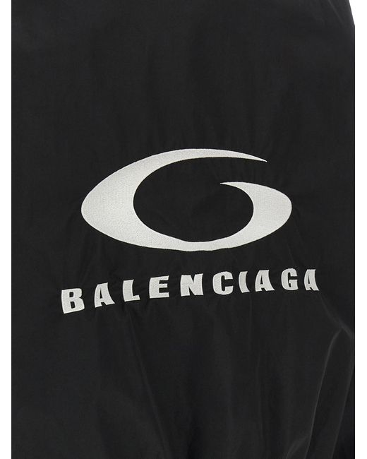 Balenciaga Black Cotton Bomber Clothing for men