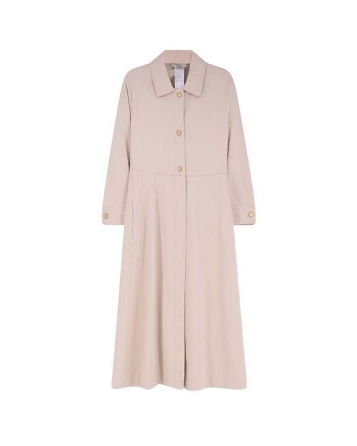 Max Mara Pink S Max Mara Dresses Cotone Elastan