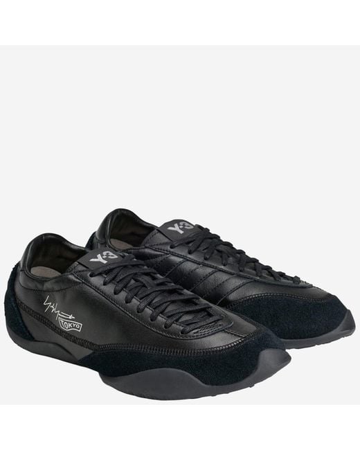 Adidas Black Trainers Tokyo Wrapped Leather for men