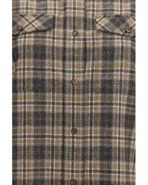 Rohe Gray Check Western Shirt