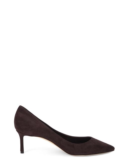 Jimmy Choo Brown Pumps Thin Heel Calfskin