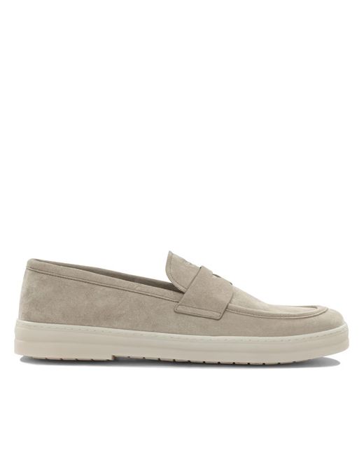 Prada White Loafers for men