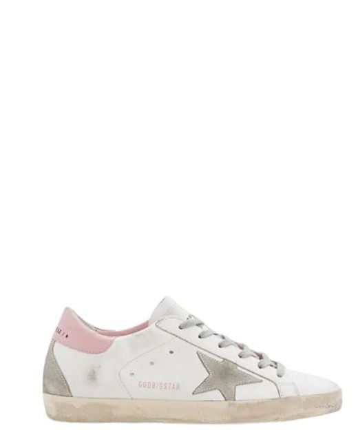 Golden Goose Deluxe Brand White Flat Shoes