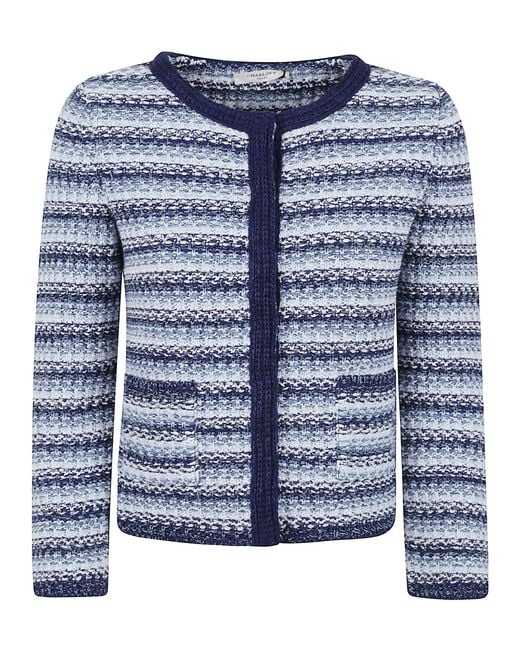 Charlott Blue Giacca Cotton