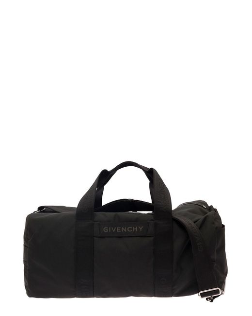 Givenchy Black Duffle Bag Nylon for men