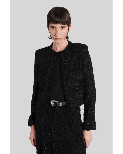 IRO Black Safira Casual Jacket