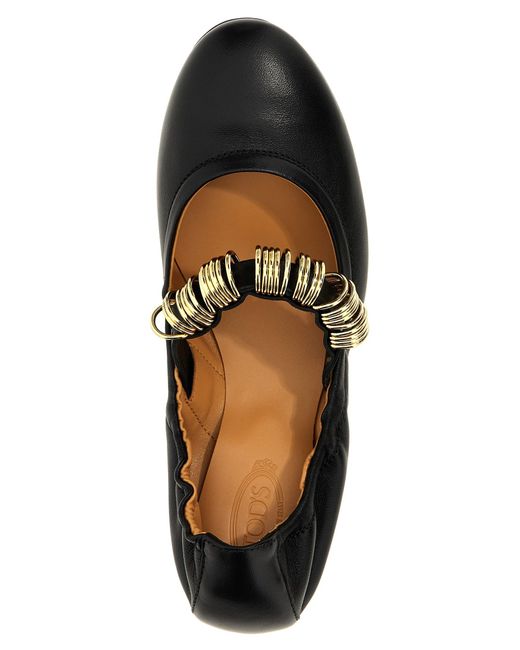 Tod's Black Dee Ballet Flats