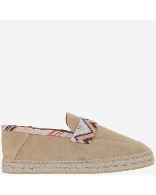 Missoni Natural Espadrilles Viscose Blend Shoe