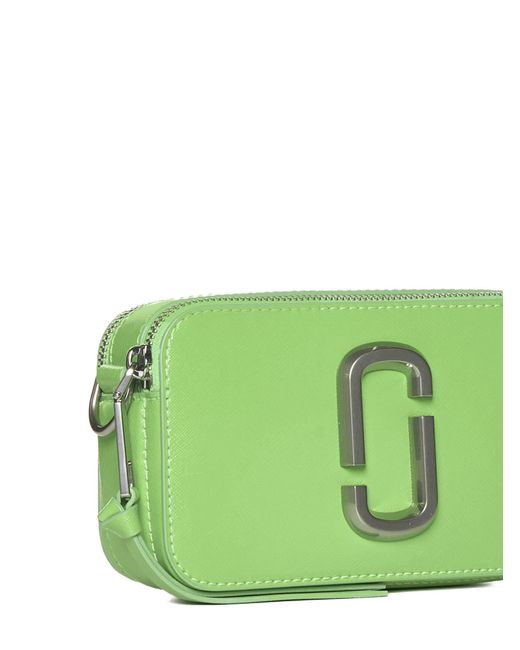 Marc Jacobs Green The Snapshot Leather Camera Bag