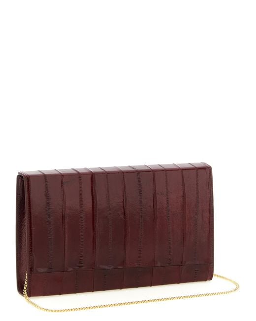 Giuseppe Zanotti Purple 'Tuxedo' Clutch