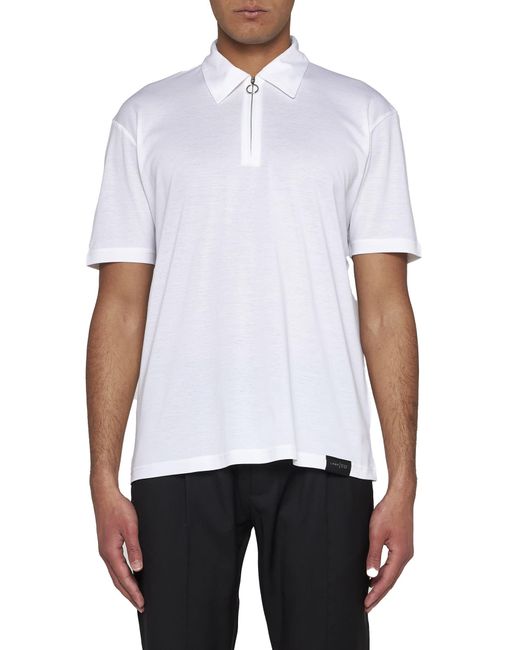 Low Brand White Polo Shirt for men