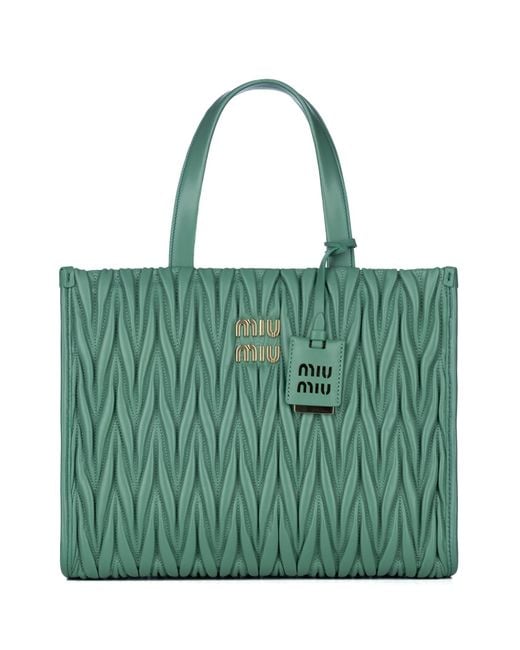 Miu Miu Borse A Mano in Green Lyst UK