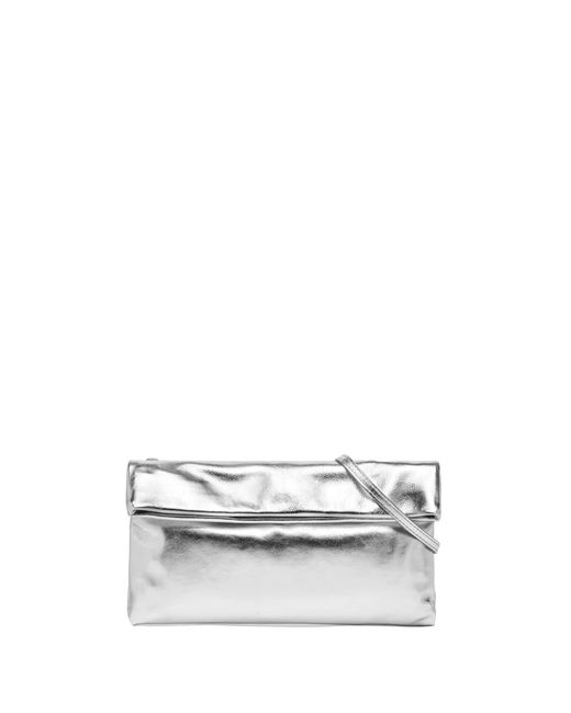 Gianni Chiarini White Cherry Clutch Bag With Shoulder Strap