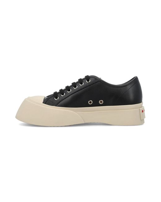 Marni Black Pablo Lace-up Sneakers