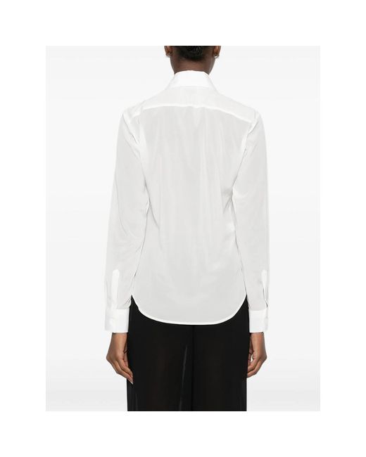 Mazzarelli White Shirt Silk