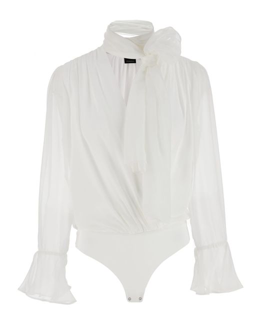 Pinko White Particella Underwear, Body