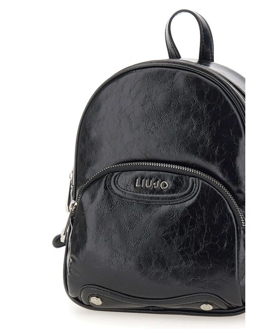 Liu Jo Black Sisik Backpack