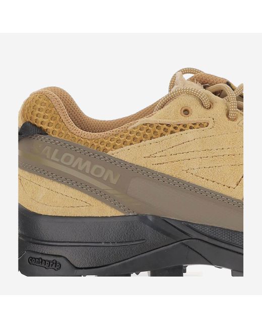 Salomon Brown X-Alp Suede Sneakers