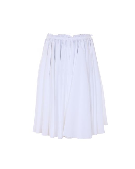 AMI Blue Skirts Cotton
