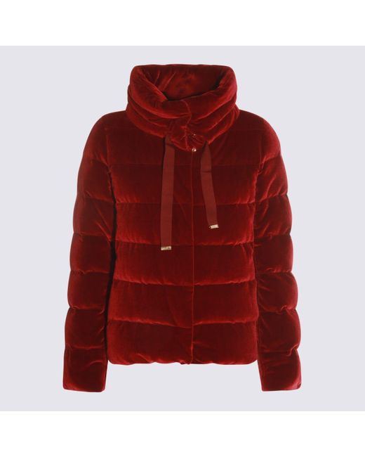 Herno Red Down Jacket