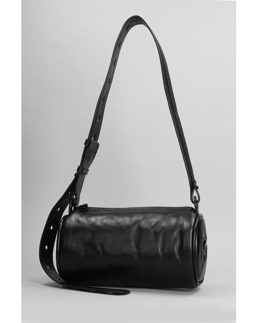 MARINE SERRE Black Shoulder Bag