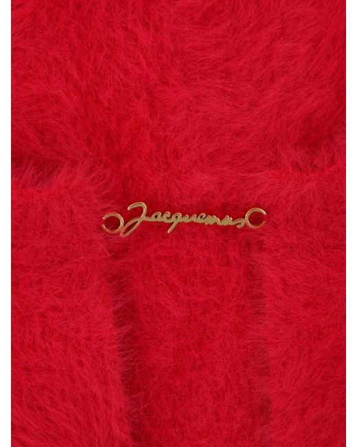 Jacquemus Red Knitwear Cardigan