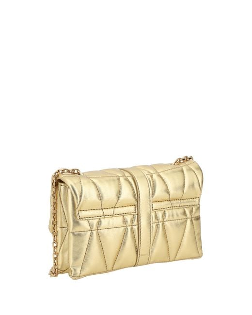 Versace Metallic Kleio Mini Shoulder Bag