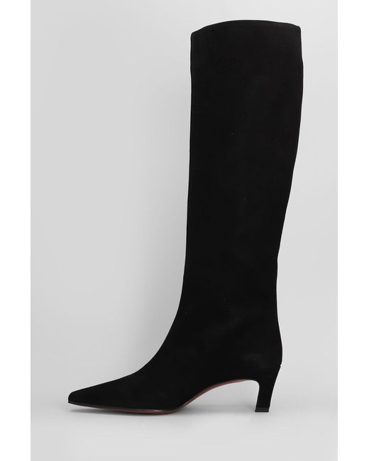 Roberto Festa Black Fredine High Heels Boots
