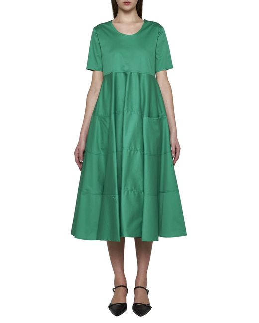 Blanca Vita Green Dress