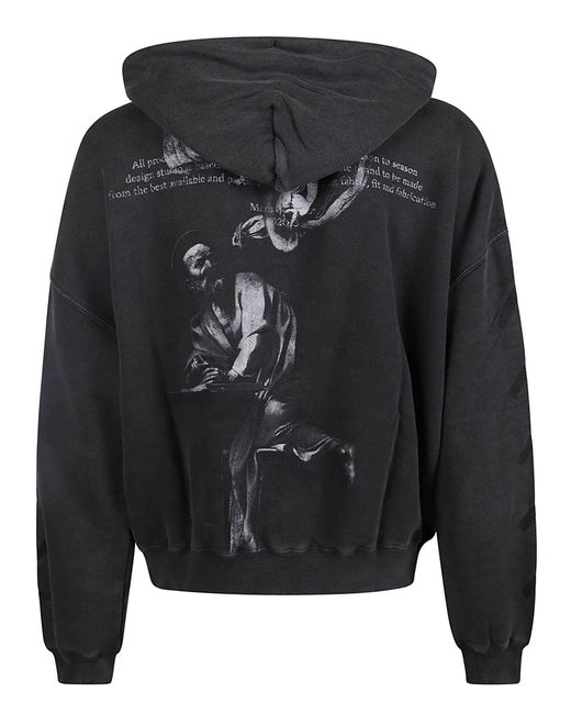 Off white outlet hoodie oversized