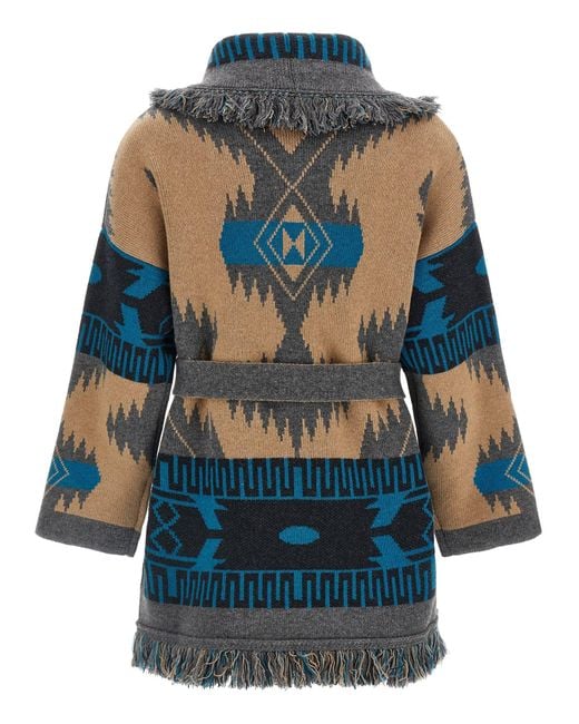 Alanui Blue Icon Sweaters And Cardigans