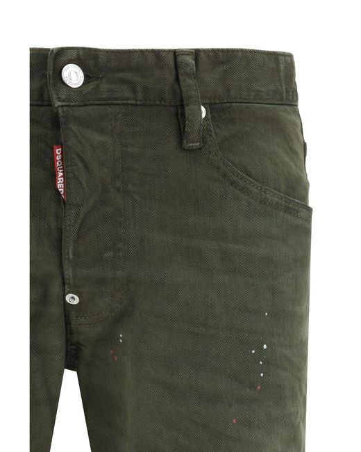 DSquared² Green Skater Jeans for men
