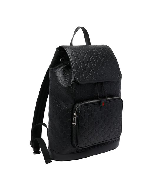 Gucci Black Bags Calf Leather for men