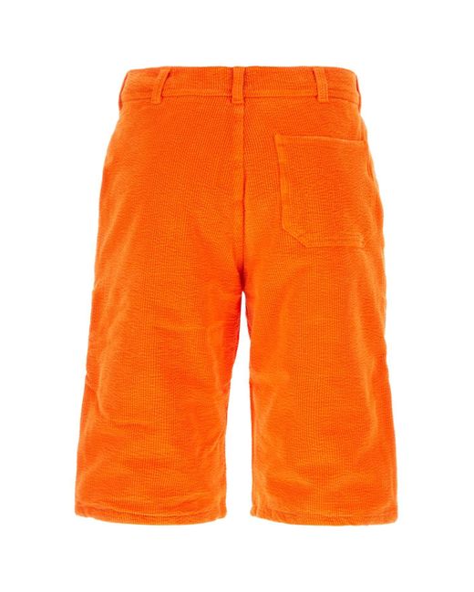 ERL Orange Shorts for men